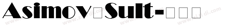 Asimov SuIt字体转换